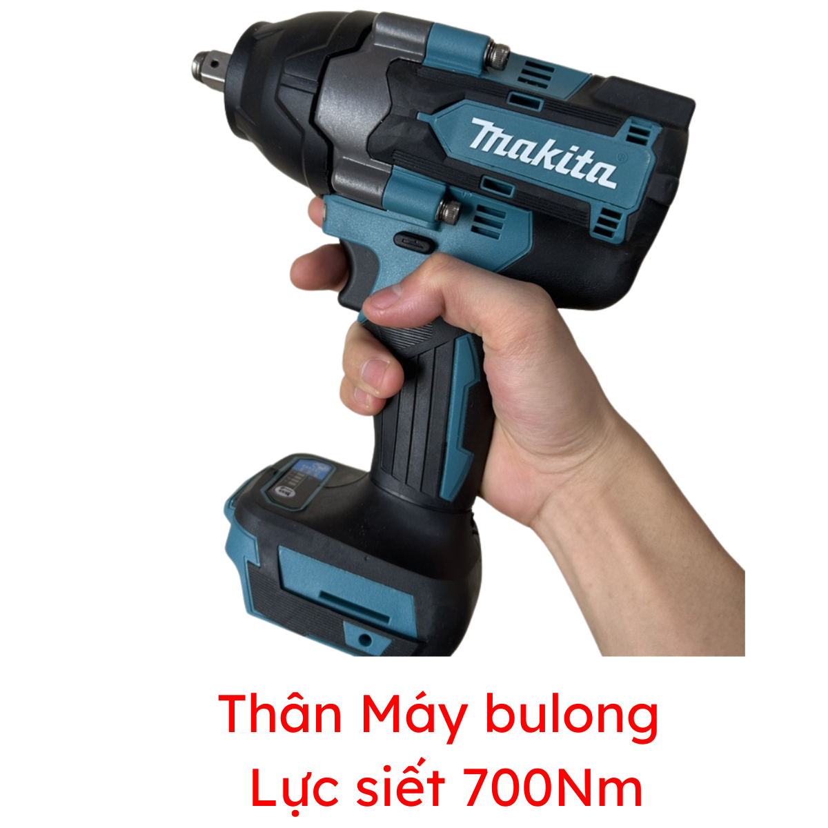 Thân máy siết bulong lực siết 700nm makita lực cực khỏe_ chân pin thông dụng