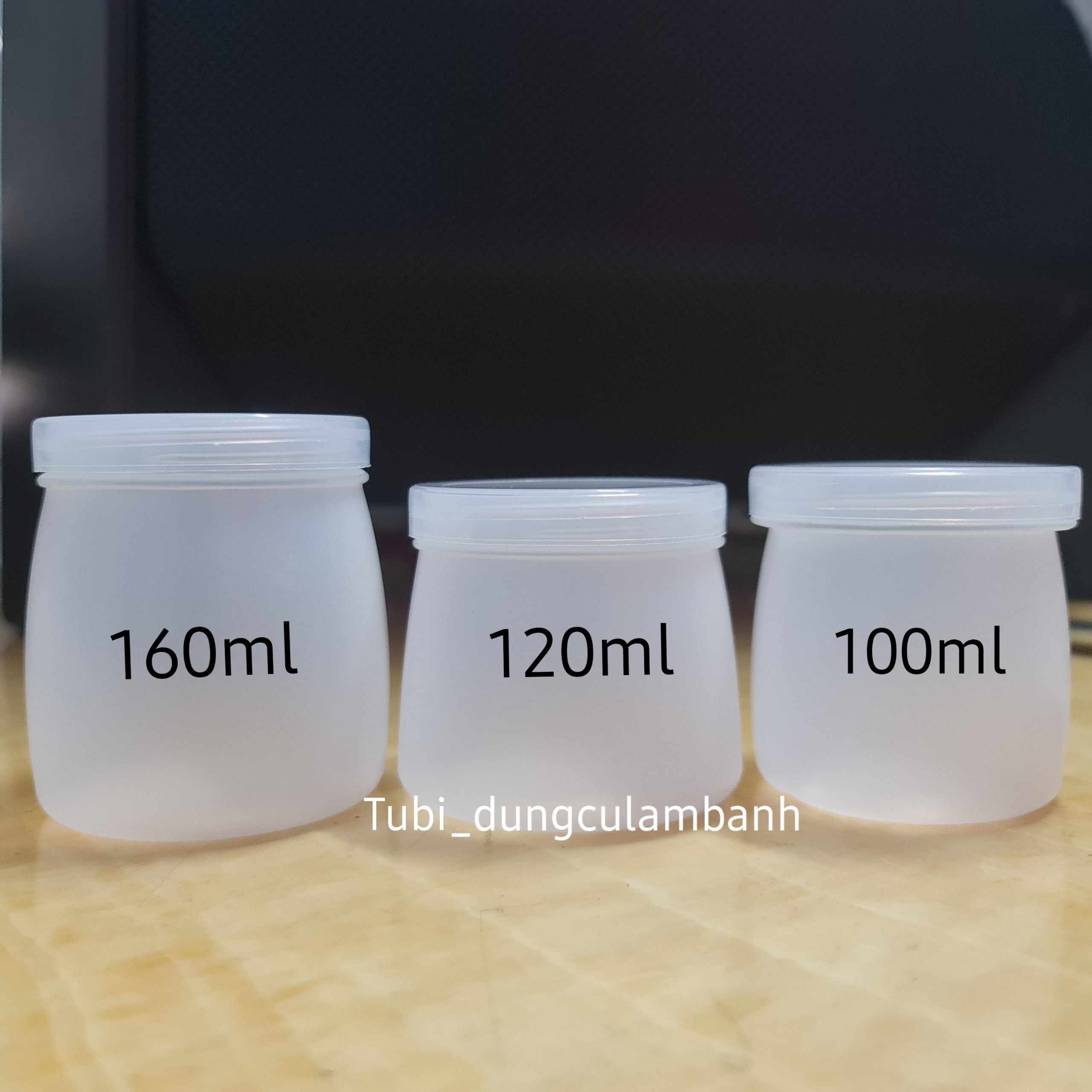 Hũ Sữa Chua Nhựa (Set 20 Hũ)
