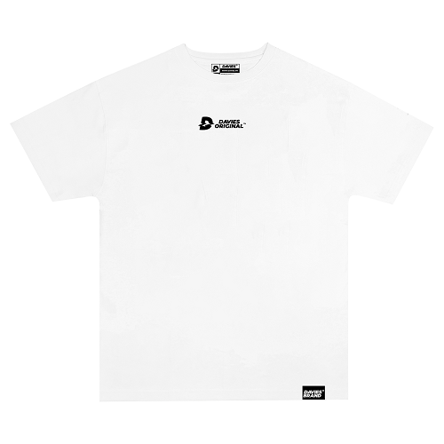 Áo thun Davies nam nữ DSW Tee Original Mark 2 - WHITE