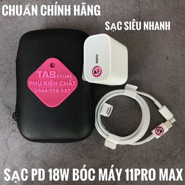Bộ Sạc PD 18w Bóc Máy 11Pro Max - Siêu Chất (Bảo Hành 18T)