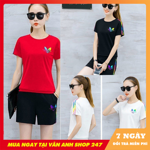 [HCM]Bộ thể thao Adidas 3 sọc ngắn