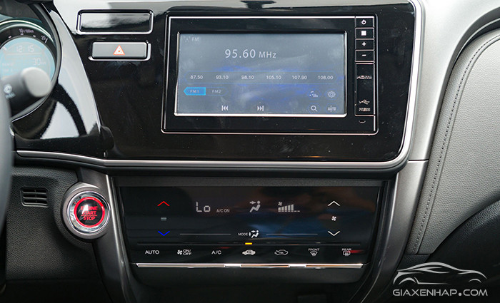 HONDA CITY 2017 - 2020: Cường lực màn hình cảm ứng