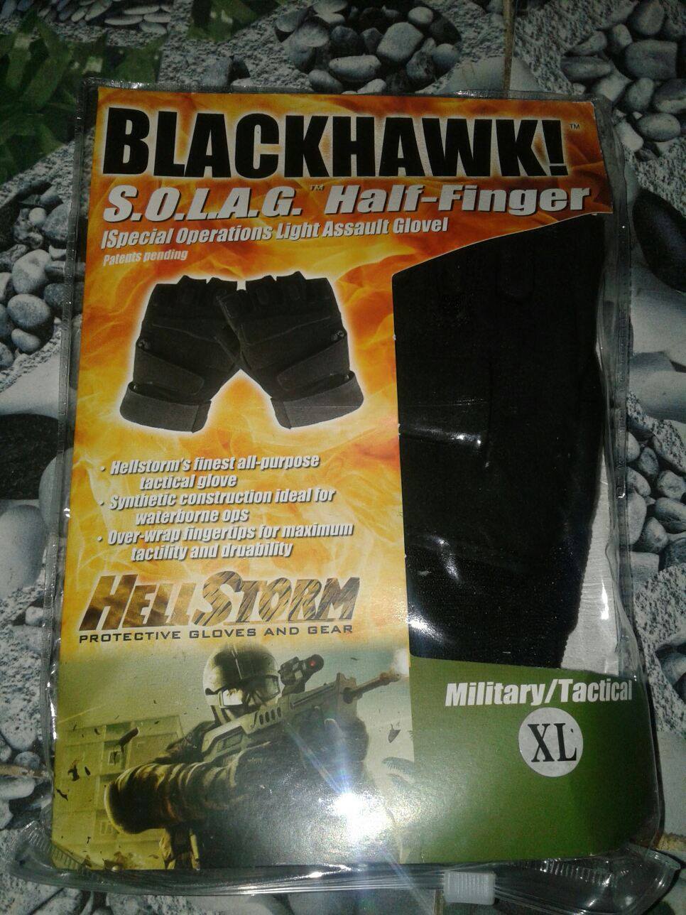 Găng Tay Chiến Thuật Black Hawk / Battle Wolf Cụt Ngón (3 màu/3 Size)