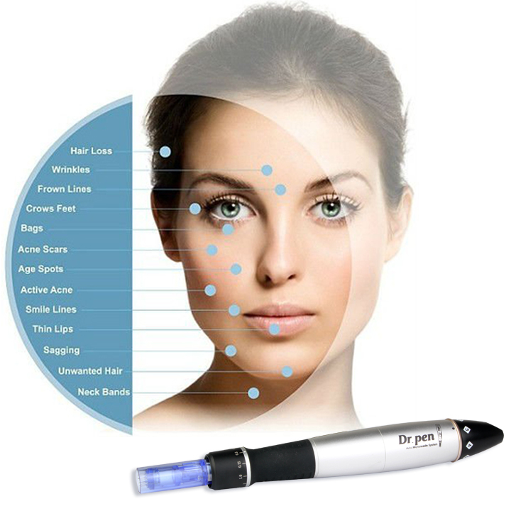 Máy lăn kim phi kim Dr Pen A1 W, có tích điện (có pin)