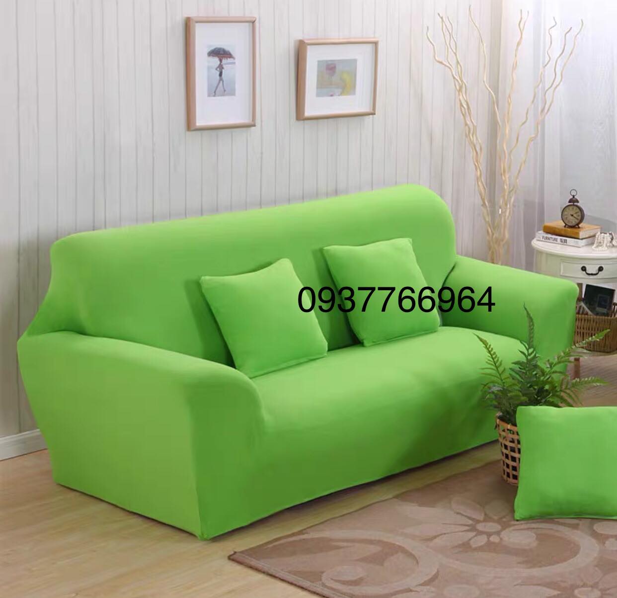 Drap bọc ghế sofa tại nhà xinh xắn
