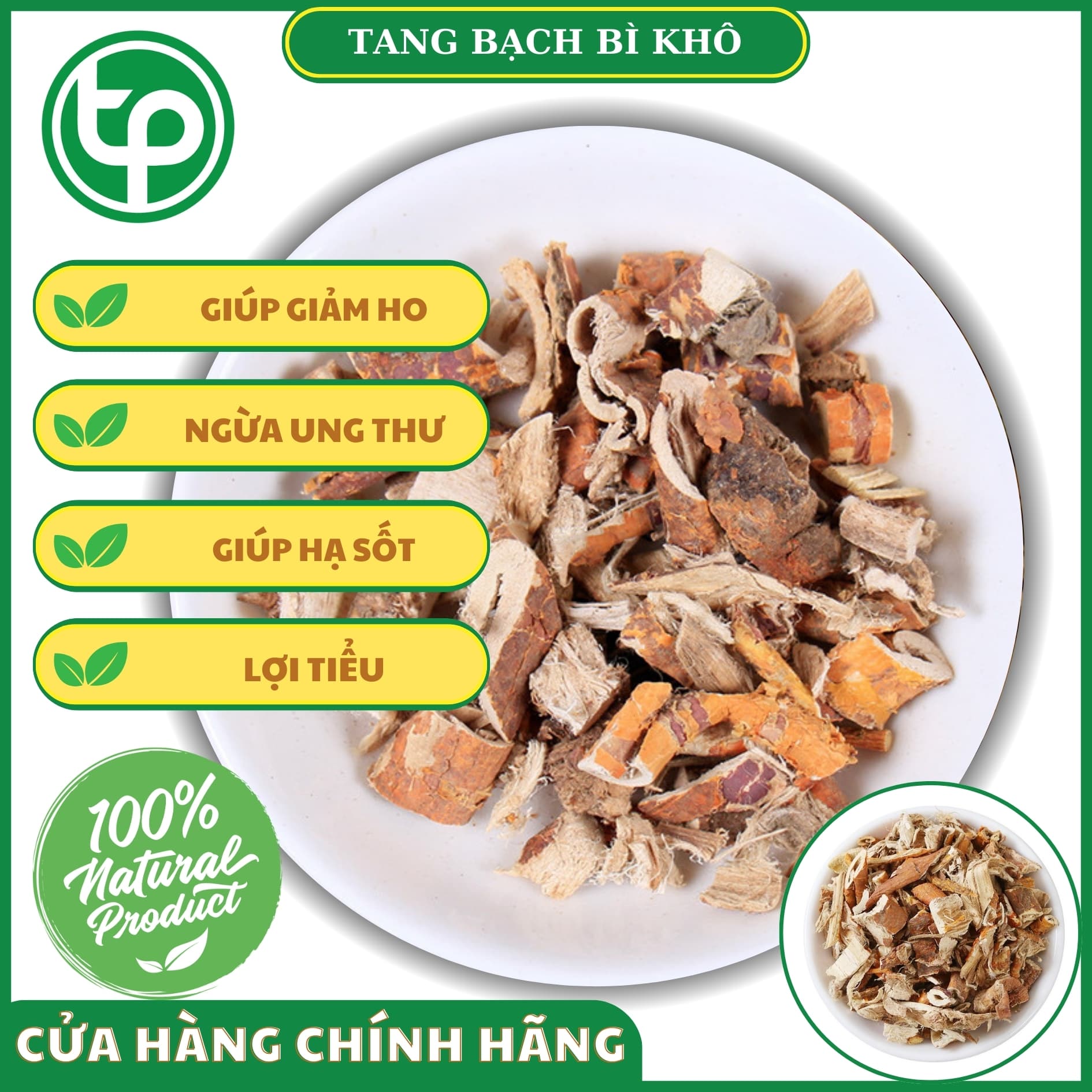 Vỏ rễ dâu ( tăng bạch bì ) khô 100g - tấn phát