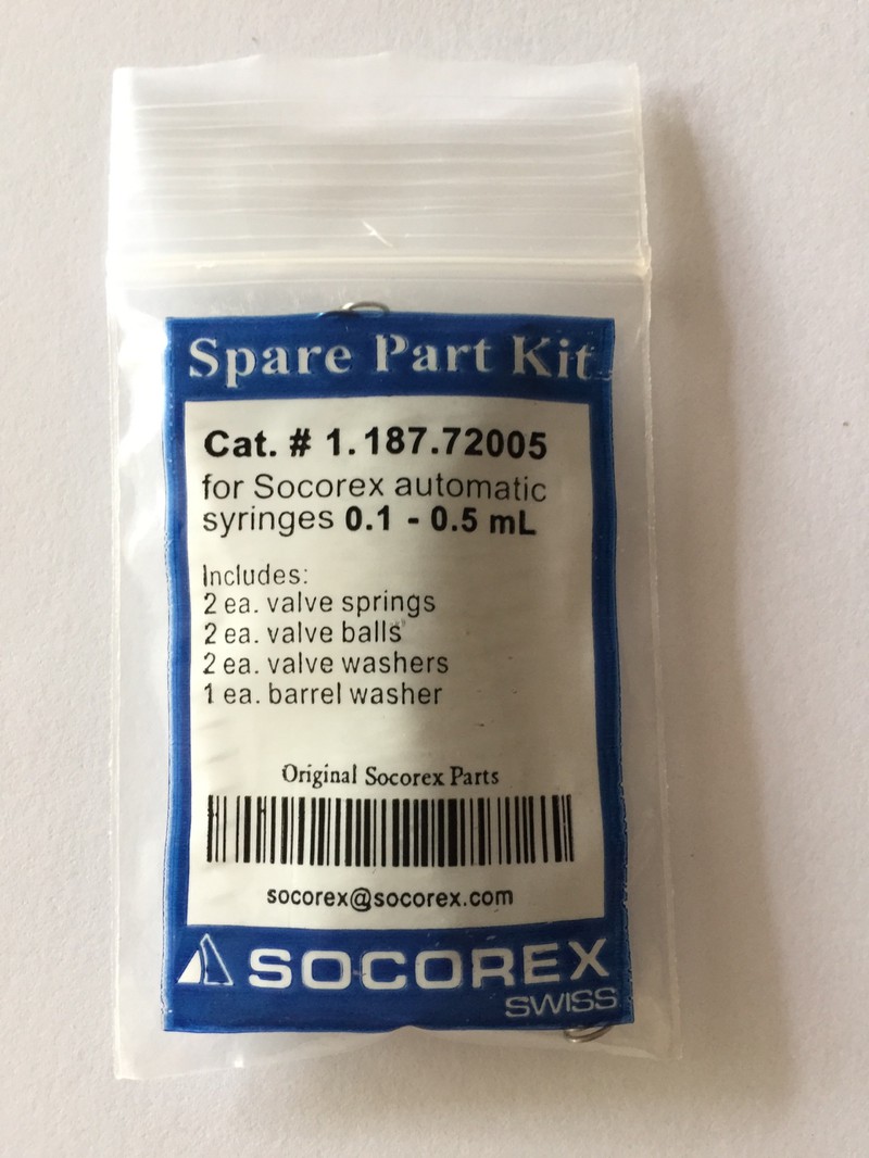 1 chiếc lò xo thân Socorex