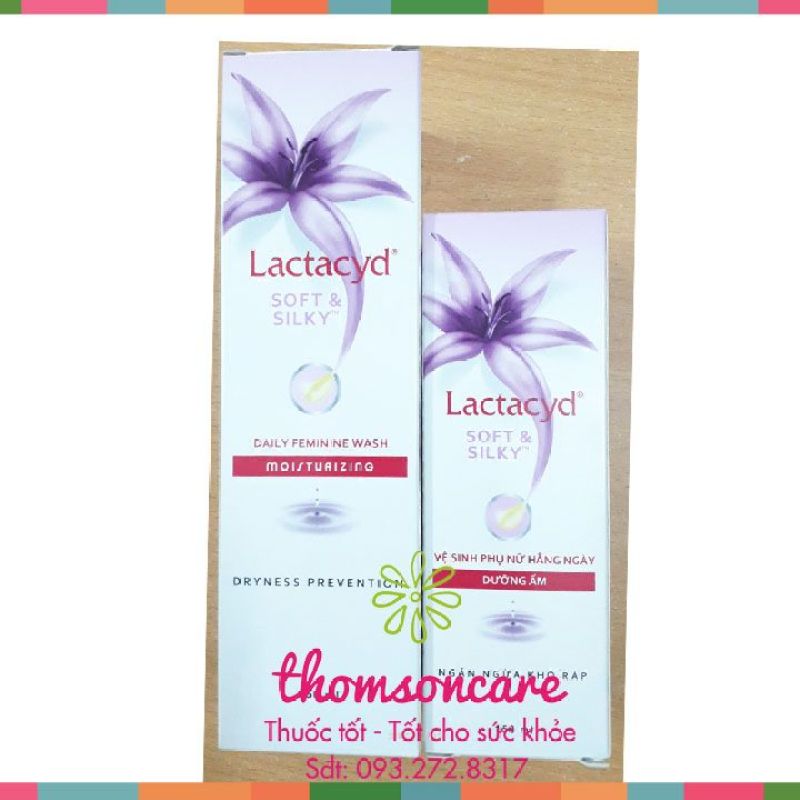 Dung dịch vệ sinh phụ nữ Lactacyd Soft & Silky - 250ml, sản phẩm có nguồn gốc xuất xứ rõ ràng, sử dụng dễ dàng, cam kết hàng nhận được giống với mô tả cao cấp