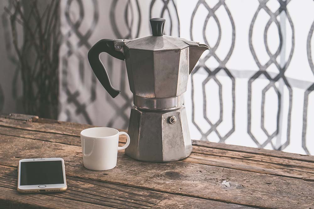 Bình Pha Cà Phê Bialetti Moka - Chính Hãng