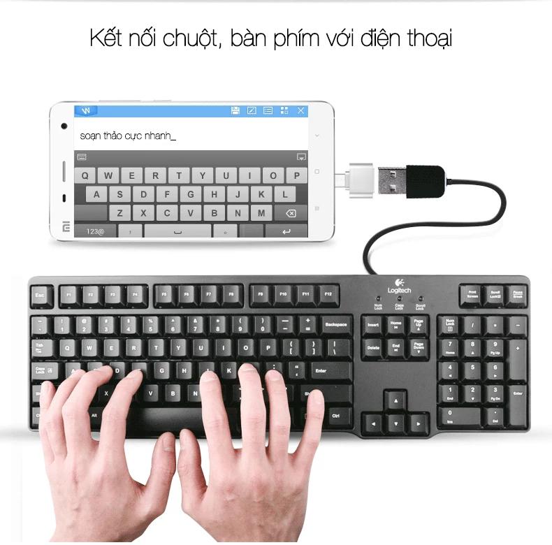 [HCM][Loại tốt] Đầu chuyển OTG USB sang Type-C dành cho android)