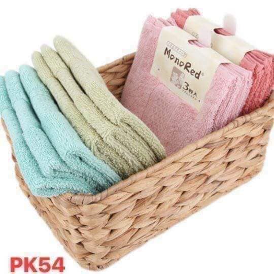 Sét 3 khăn mặt monored nhật kt 34x34cm