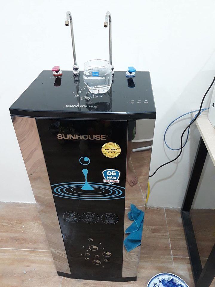 Cây lọc nước  (tích hợp nóng lạnh) Sunhouse SHR76210CK (màu xanh đậm)