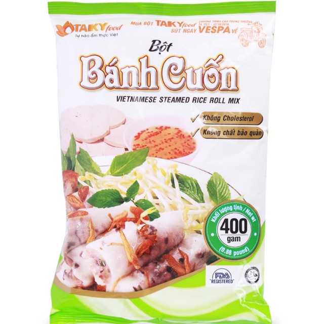 400g bột bánh cuốn tài ký thượng hạng maxifood