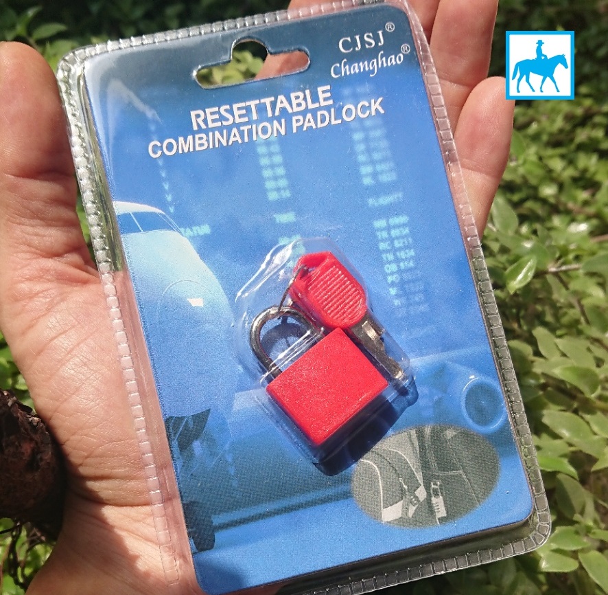 Ổ khóa mini khóa vali túi xách cửa tủ 23mm Padlock Color Màu ngẫu nhiên