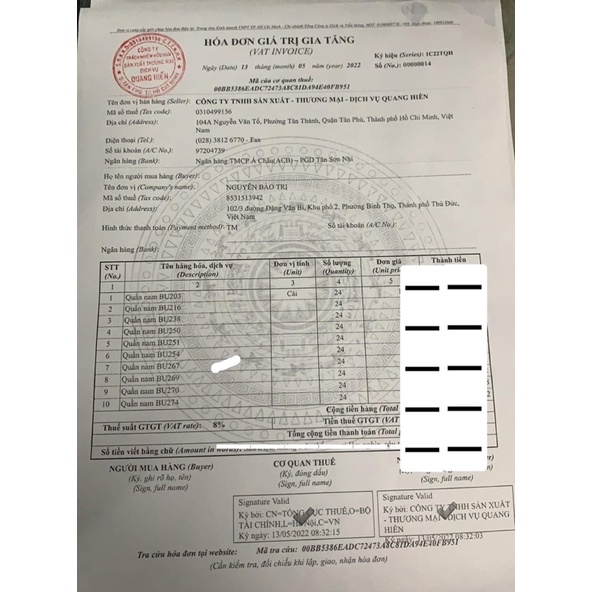 Quần lót nam VONZER BU267