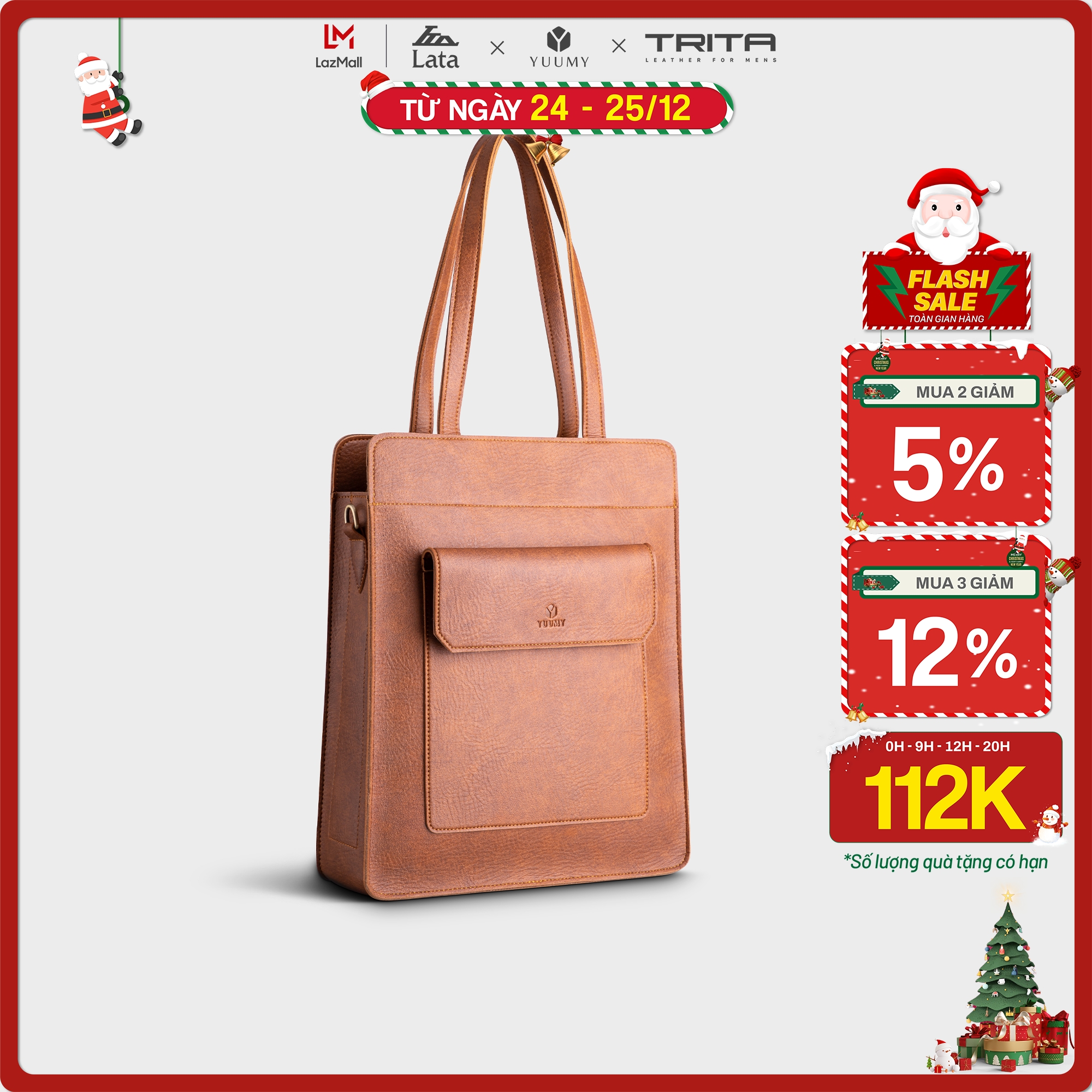 Túi xách da nữ công sở Yuumy YTX32