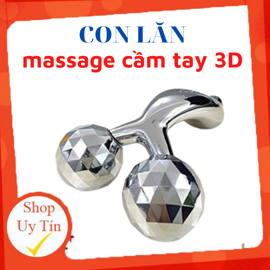 CON LĂN MASSAGE CẦM TAY 3D
