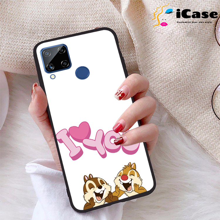 Ốp lưng Realme C15 viền dẻo TPU BST Mouse