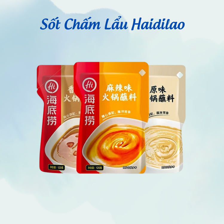 Sốt Chấm Lẩu Haidilao Bơ Đậu Phộng 120g