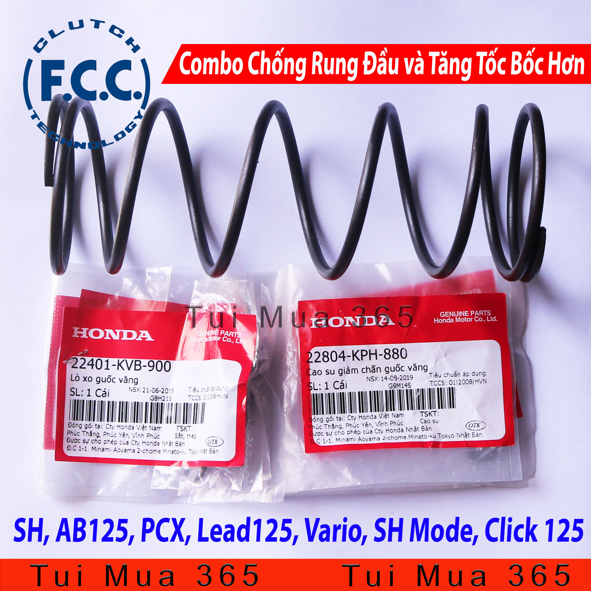 [HCM]Combo lò xo nồi độ cho Vision - Tăng tốc bốc và mạnh hơn
