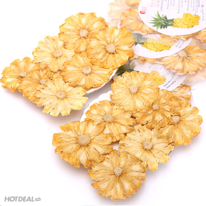 Detox dứa sấy khô - trọng lượng 200 gram
