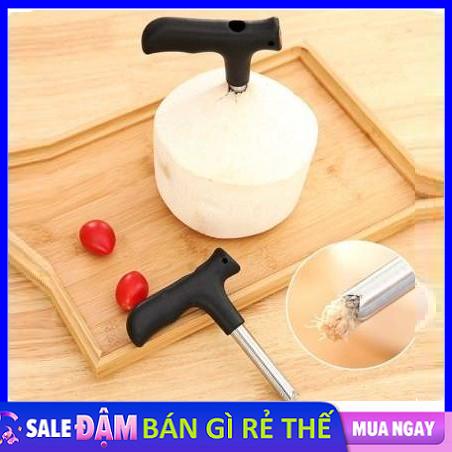 Dụng cụ khui dừa siêu nhanh tiện dụng
