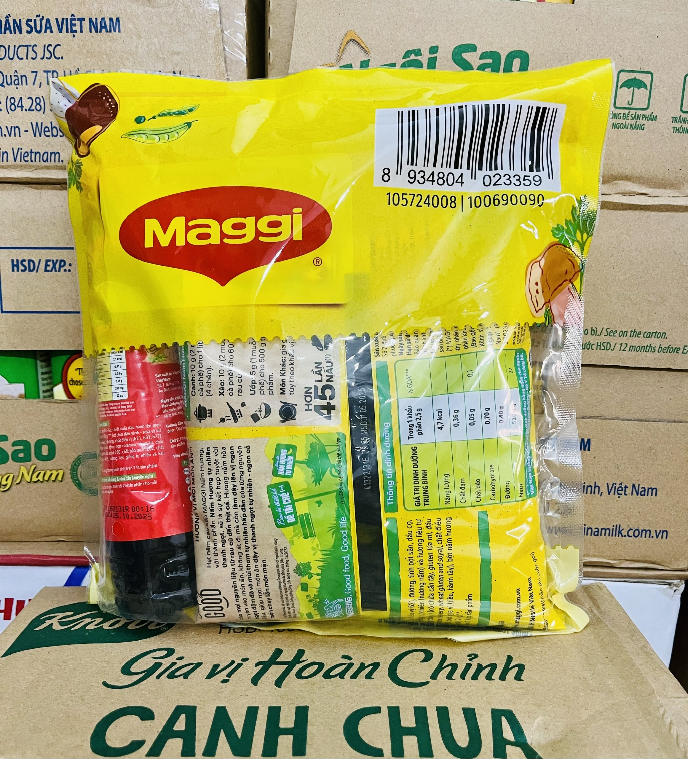 Hạt nêm chay nấm hương Maggi gói (450g)