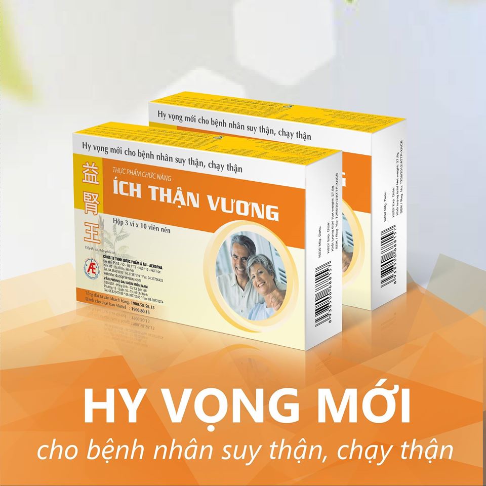 [HCM]Ích Thận Vương Cho Người Suy Thận Chạy Thận