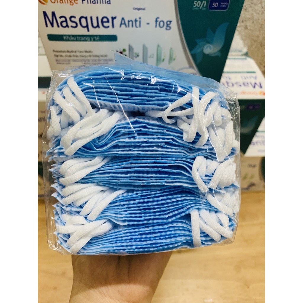 Khẩu trang y tế (ktyt) MASQUER  hộp 50 chiếc kháng khuẩn