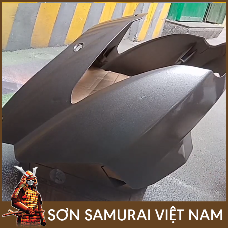 Chai sơn samurai xám mờ H749 sơn xịt samurai