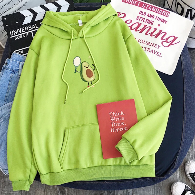 [HCM]áo hoodie in hình trái bơ