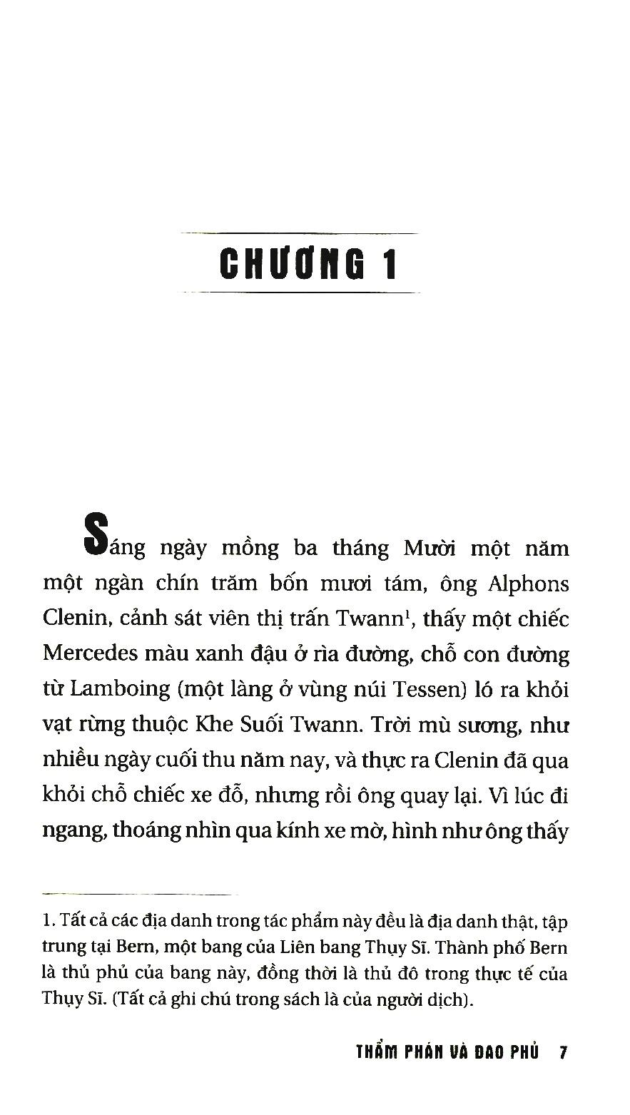 Thẩm Phán Và Đao Phủ - Phạm Hoài Nam,Friedrich Durrenmatt