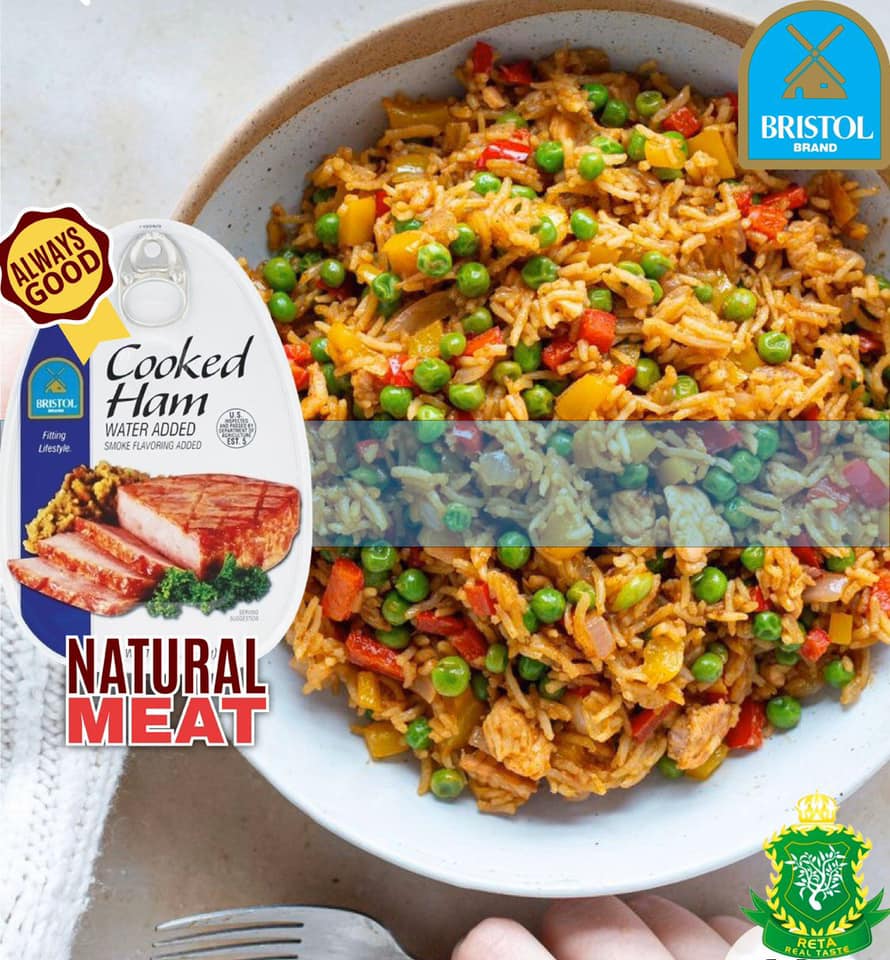 Thịt Hộp Giăm Bông Cooked Ham Bristol 454g