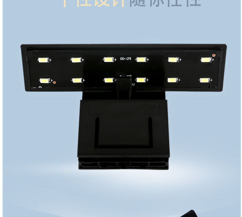 Đèn led kẹp X3 thủy sinh cho bể cá mini