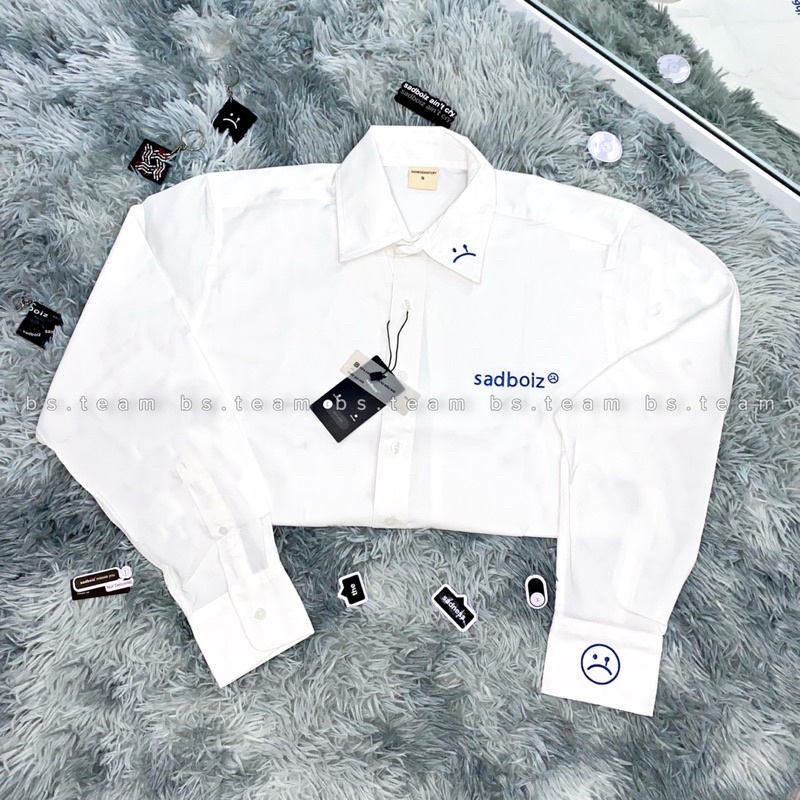 [Sadboiz Chính Hãng] Áo Sơ Mi tay dài SAD SIGNATURE OVERSIZED