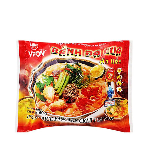 [Siêu thị WinMart] - Bánh đa cua ăn liền Vifon gói 60g