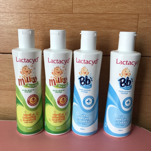 SỮA TẮM GỘI LACTACYD MILKY ( 250ml)