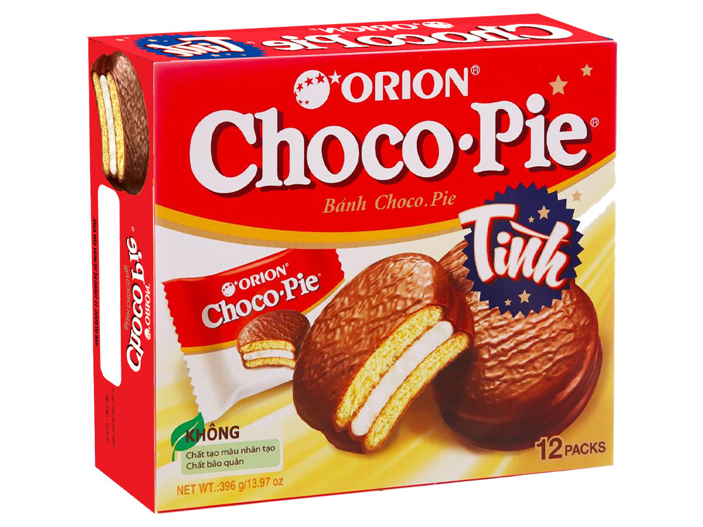 Bánh Choco-pie hộp 396g (12 cái)