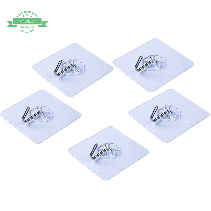 Combo 10 Móc dán tường chịu lực siêu chắc