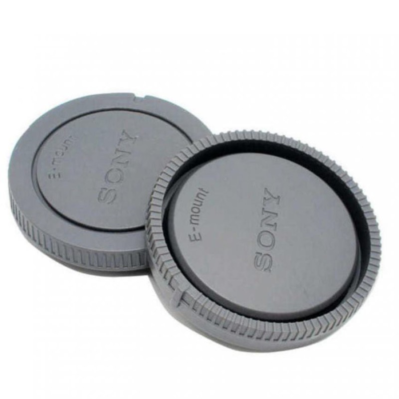[HCM]Bộ Nắp đậy Body + Lens Cho Máy Ảnh Sony E-mount