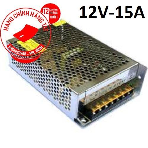 Nguồn tổ ong 12v 15A Cấp Nguồn Ổn Định Cho LED, Camera, Thiết Bị Điện Tử