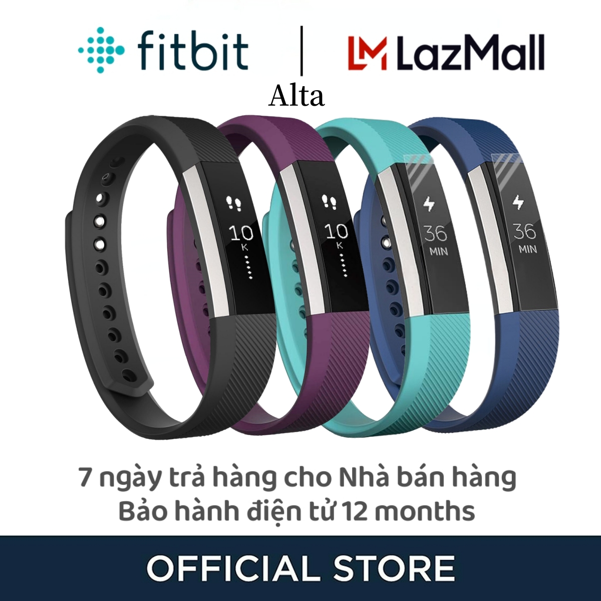 【48 giờ vận chuyển】100% Chính hãng Fitbit Alta Thể dục Tracker