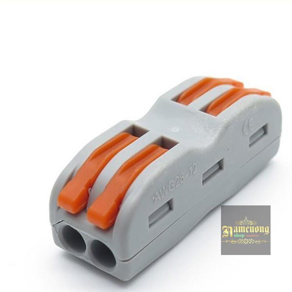 Bộ 10 cút nối dây điện nhanh 4 cổng 2 đầu