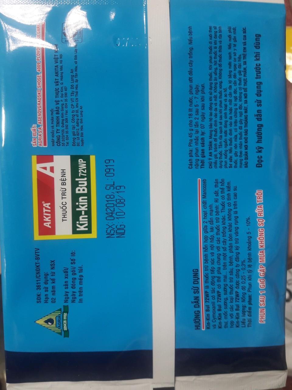 Kin Kin Bul 72WP 45gr  Chuyên Trị Thối Nhũn Cho Lan