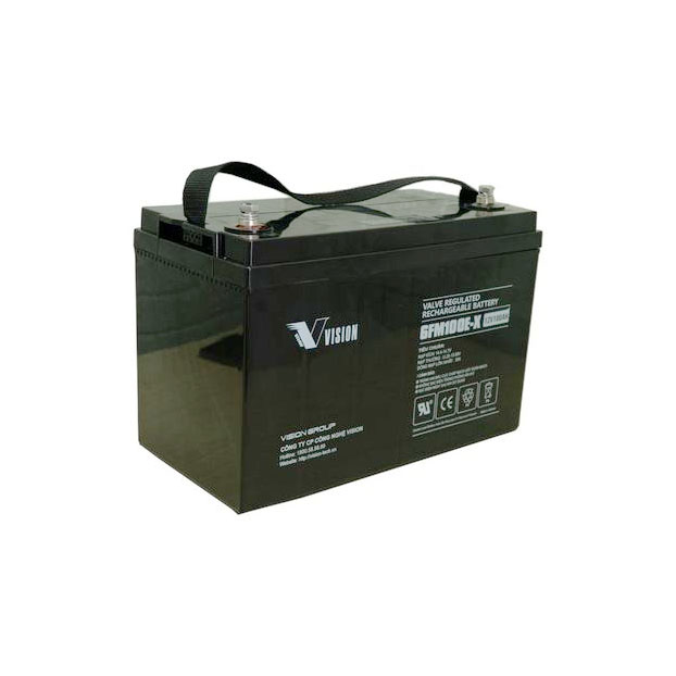 Ắc quy Vision 12V 100Ah 6FM100E-X - (PDC-TECH)