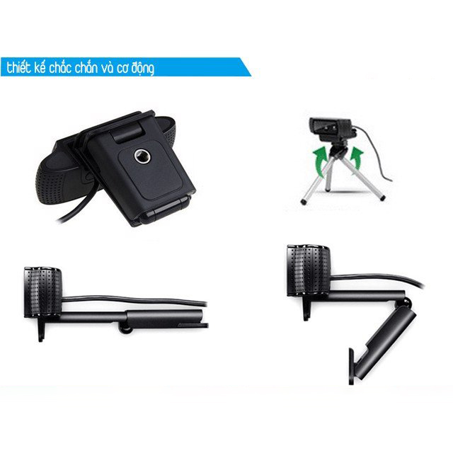 Webcam full HD 1080p cho máy tính | Logitech C920 Pro