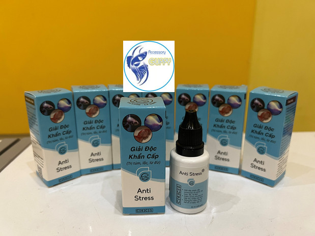 [COMBO] Anti Stress - Parakill - Toptop Dưỡng cá