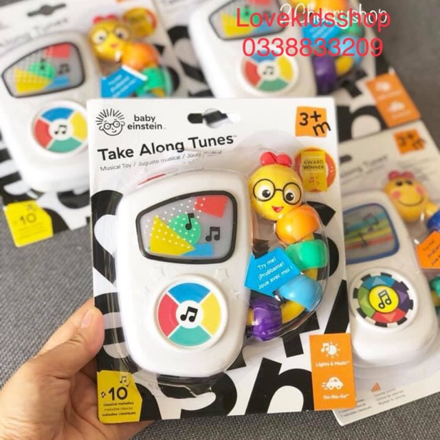 Sâu Phát Nhạc Baby Einstein Cho Bé 3M+