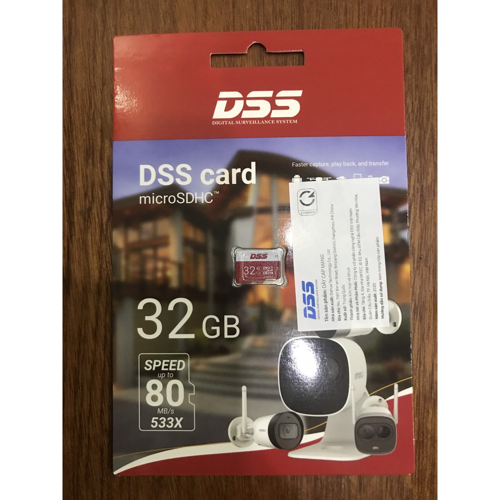 Thẻ nhớ micro SD 32G DSS