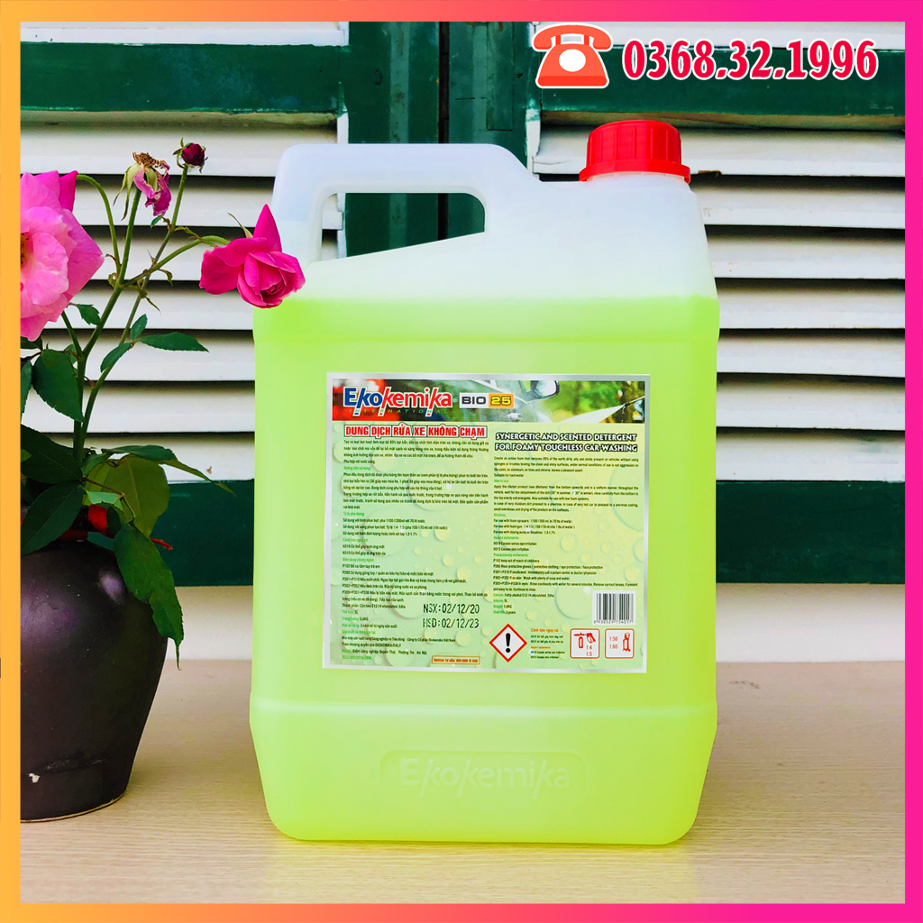 Nước rửa xe không chạm bio25 - 5L